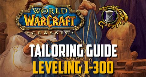 classic wow tailoring guide|tailoring leveling guide war within.